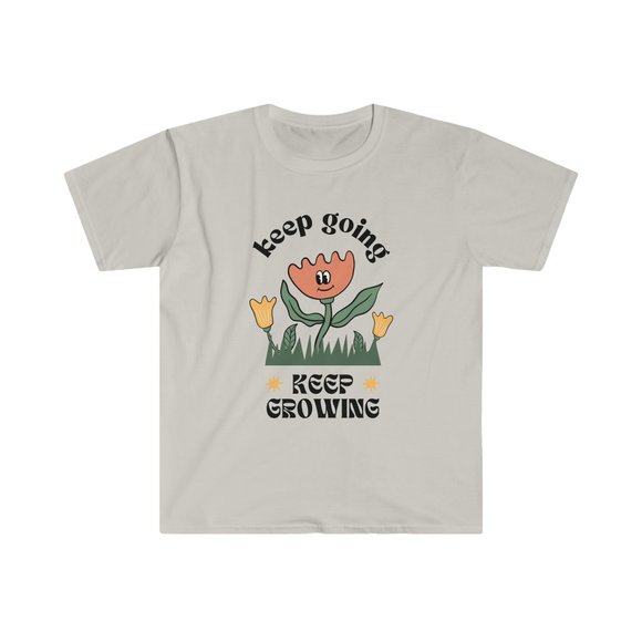 "Keep Going Keep Growing" T Shirt - Picture 14 of 14